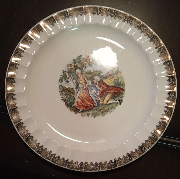 6- vintage Cronin China co. 7.5in salad plates - Picture 8 of 12